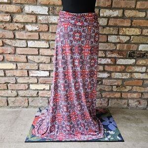 Gilli Morgana Multicolored Stretchy Maxi Skirt
